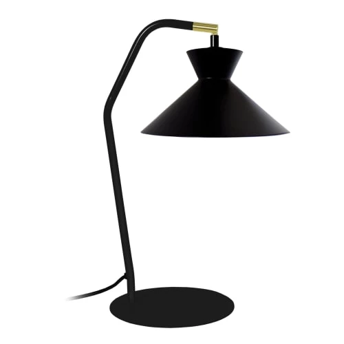 Meilleure vente 😍 Tosel Lampes à Poser Lampe Bureau Métal Noir 😀 2 Meilleure vente 😍 Tosel Lampes à Poser Lampe Bureau Métal Noir 😀 – Image 2