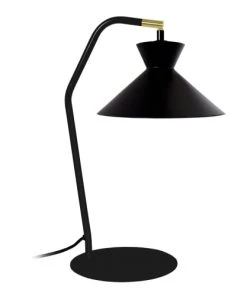 Meilleure vente 😍 Tosel Lampes à Poser Lampe Bureau Métal Noir 😀