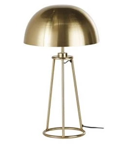 Acheter 🎉 Maisons Du Monde Lampes à Poser Lampe Champignon En Métal Doré H54 ⌛