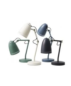Coupon 🤩 Super Living Lampes à Poser Lampe De Bureau Réglable En Métal Blanc 🎉 -Luminaires Vintage Soldes lampe de bureau reglable en metal blanc 7