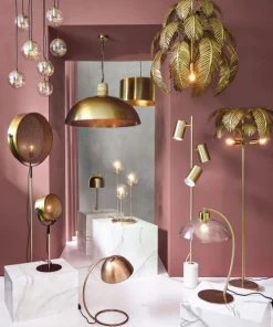 Acheter 🔥 Maisons Du Monde Lampes à Poser Lampe De Chevet En Métal Doré Et Marbre Blanc 😉 -Luminaires Vintage Soldes lampe de chevet en metal dore et marbre blanc 1000 14 33 221269 5