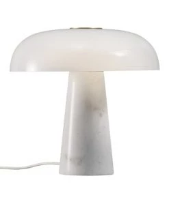 Acheter 😀 Design For The People Lampes à Poser Lampe De Table En Glass Blanc 🔔 -Luminaires Vintage Soldes lampe de table en glass blanc 3