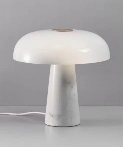 Acheter 😀 Design For The People Lampes à Poser Lampe De Table En Glass Blanc 🔔 -Luminaires Vintage Soldes lampe de table en glass blanc 4