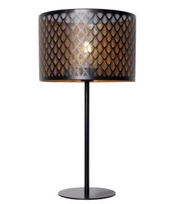 De gros 🧨 Keria Lampes à Poser Lampe De Table En Métal Noir 🧨