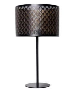 De gros 🧨 Keria Lampes à Poser Lampe De Table En Métal Noir 🧨 -Luminaires Vintage Soldes lampe de table en metal noir 3