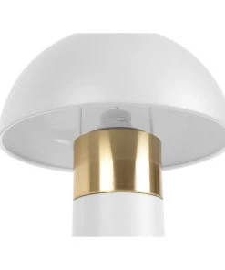 Coupon 🔥 Present Time Lampes à Poser Lampe De Table Seta Métal Blanc ✨ -Luminaires Vintage Soldes lampe de table seta metal blanc 2