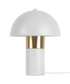 Coupon 🔥 Present Time Lampes à Poser Lampe De Table Seta Métal Blanc ✨ -Luminaires Vintage Soldes lampe de table seta metal blanc 4