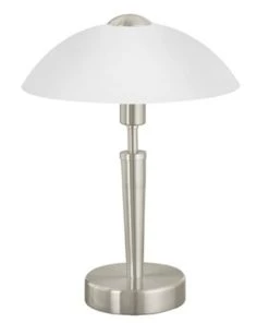 De gros 👏 Eglo Lampes à Poser Lampe En Métal Argenté 👏