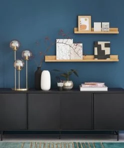 Tout neuf 🔔 Maisons Du Monde Lampes à Poser Lampe En Métal Doré 3 Abat-jour En Verre Ambré 🛒 -Luminaires Vintage Soldes lampe en metal dore 3 abat jour en verre ambre 1000 0 33 220490 2