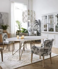 Promo ✔️ Maisons Du Monde Lampes à Poser Lampe En Métal Doré Et Coton Blanc 🥰 -Luminaires Vintage Soldes lampe en metal dore et coton blanc 1000 3 40 165311 9