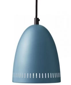Coupon 👏 Super Living Suspensions Lampe Suspension Bleu Fumée Mat ⭐