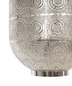 Meilleure affaire 🛒 Beliani Suspensions Lampe Suspension En Nickel 🎉 -Luminaires Vintage Soldes lampe suspension en nickel 3