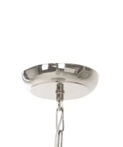 Meilleure affaire 🛒 Beliani Suspensions Lampe Suspension En Nickel 🎉 -Luminaires Vintage Soldes lampe suspension en nickel 5