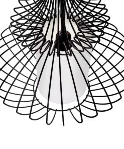 Nouveau ✨ Beliani Suspensions Lampe Suspension Noire 😉 -Luminaires Vintage Soldes lampe suspension noire 3