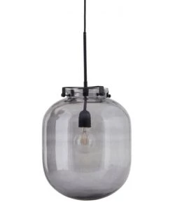 Coupon 🛒 House Doctor Suspensions Lampe Suspension Vintage En Verre Gris 30cm 🧨