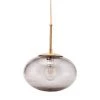 Tout neuf ✨ House Doctor Suspensions Lampe Suspension Vintage En Verre Gris Large 30cm ✨