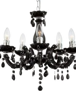 Les meilleures critiques de 😀 Globo Lustres Lustre En Métal Noir 🤩 -Luminaires Vintage Soldes lustre en metal noir 3