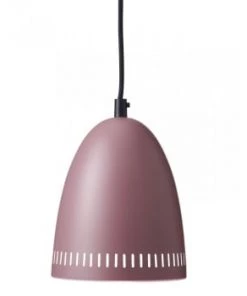 Bon marché 😀 Super Living Suspensions Petite Suspension En Métal Vert Pomme ✔️ -Luminaires Vintage Soldes petite suspension en metal rose mat 2