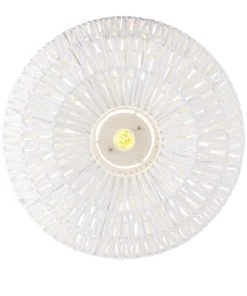 Sortie 🛒 QAZQA Suspensions Plafonnier En Papier Blanc 🛒 -Luminaires Vintage Soldes plafonnier en papier blanc 1