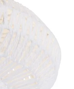 Sortie 🛒 QAZQA Suspensions Plafonnier En Papier Blanc 🛒 -Luminaires Vintage Soldes plafonnier en papier blanc 3