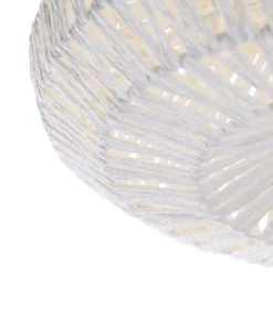 Sortie 🛒 QAZQA Suspensions Plafonnier En Papier Blanc 🛒 -Luminaires Vintage Soldes plafonnier en papier blanc 5