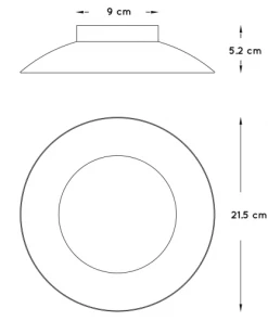Bon marché 🎁 Lucide Suspensions Plafonnier LED Rond En Métal D21.5cm ❤️ 9 Bon marché 🎁 Lucide Suspensions Plafonnier LED Rond En Métal D21.5cm ❤️ -Luminaires Vintage Soldes plafonnier led rond en metal d21 5cm 5
