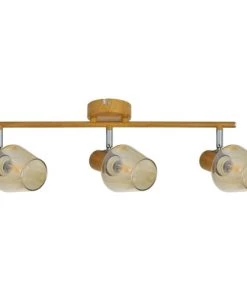 Acheter ✔️ Keria Appliques Murales Et Spots Spot De Plafond (réglette/plafonnier) En Métal Marron 🌟 -Luminaires Vintage Soldes spot de plafond reglette plafonnier en metal marron 2