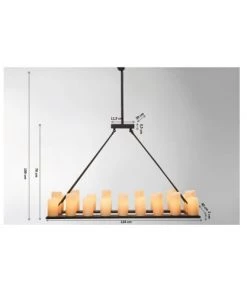 Bon marché 🎉 Kare Design Suspensions Suspension 20 Bougies En Polyrésine Et Acier 🔥 -Luminaires Vintage Soldes suspension 20 bougies en polyresine et acier 2