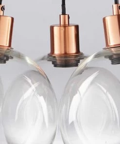Offres 🌟 Maisons Du Monde Suspensions Suspension 5 Globes En Verre Et Métal Cuivré ⭐ -Luminaires Vintage Soldes suspension 5 globes en verre et metal cuivre 1000 8 8 165197 2