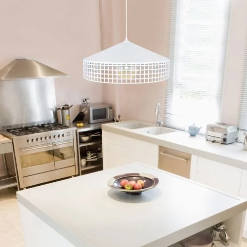 Le moins cher 👍 Tosel Suspensions Suspension Acier Blanc D'ivoire 🧨 2 Le moins cher 👍 Tosel Suspensions Suspension Acier Blanc D'ivoire 🧨 – Image 2