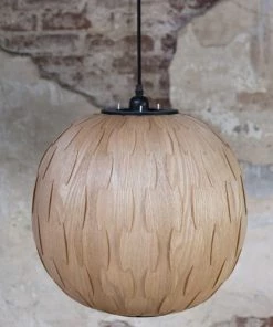 Offres 🔥 Dutchbone Suspensions Suspension En Bois Massif ❤️ -Luminaires Vintage Soldes suspension en bois massif 4