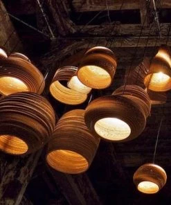 Coupon 😀 Graypants Suspensions Suspension En Carton Recyclé Diamètre 27 Cm 🔥 -Luminaires Vintage Soldes suspension en carton recycle diametre 27 cm 2