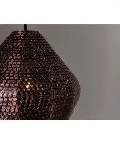 Meilleure vente 💯 Dutchbone Suspensions Suspension En Cuivre Hexa Large 💯 -Luminaires Vintage Soldes suspension en cuivre hexa large 4