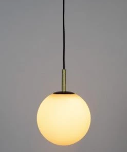 De gros 👏 Zuiver Suspensions Suspension En Marbre Et Métal D25cm Noir 🥰 -Luminaires Vintage Soldes suspension en marbre et metal d25cm noir 2