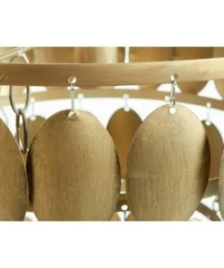 Remise 🧨 Bepurehome Suspensions Suspension En Métal à Pampilles Laiton 😉 -Luminaires Vintage Soldes suspension en metal a pampilles laiton 3