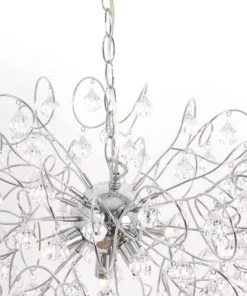 Les meilleures critiques de 🧨 Keria Suspensions Suspension En Métal Argenté 🧨 -Luminaires Vintage Soldes suspension en metal argente 5