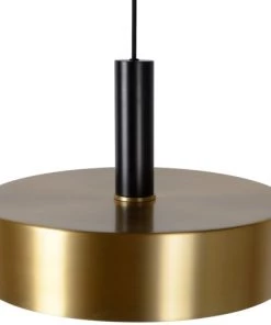 Le moins cher ❤️ Lucide Suspensions Suspension En Métal Doré 😉 -Luminaires Vintage Soldes suspension en metal dore 11