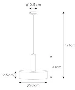 Meilleure vente 🛒 Lucide Suspensions Suspension En Métal Doré 🎁 -Luminaires Vintage Soldes suspension en metal dore 3