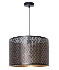 Meilleur prix 🎉 Keria Suspensions Suspension En Métal Noir ✔️ -Luminaires Vintage Soldes suspension en metal noir 16