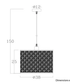 Meilleur prix 🎉 Keria Suspensions Suspension En Métal Noir ✔️ -Luminaires Vintage Soldes suspension en metal noir 17