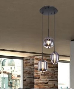 Nouveau 🎁 Globo Suspensions Suspension En Métal Noir ✨ -Luminaires Vintage Soldes suspension en metal noir 7