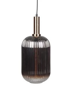 Le moins cher 🛒 Keria Suspensions Suspension En Verre Fumé 🤩