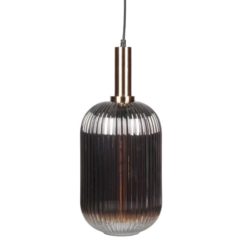 Le moins cher 🛒 Keria Suspensions Suspension En Verre Fumé 🤩 1 Le moins cher 🛒 Keria Suspensions Suspension En Verre Fumé 🤩