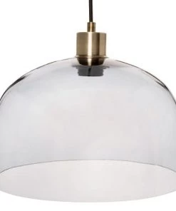 Vente flash 😀 Maisons Du Monde Suspensions Suspension En Verre Teinté Noir ⌛