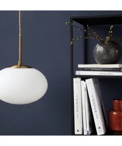 Meilleure vente 🎁 House Doctor Suspensions Suspension Large Blanche 30cm 🔥 -Luminaires Vintage Soldes suspension large blanche 30cm 3