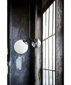 Remise 💯 House Doctor Suspensions Suspension Noire En Verre Blanc Et Gris 😀 -Luminaires Vintage Soldes suspension noire en verre blanc et gris 3