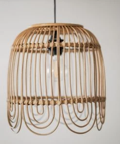 Meilleure affaire 🌟 Saudara Collections Suspensions Suspension Rotin 25cm 👏 -Luminaires Vintage Soldes suspension rotin 25cm 4