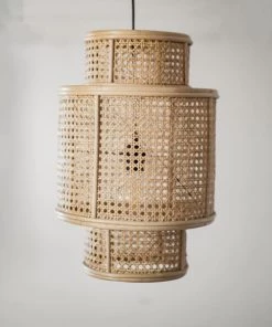 Meilleure affaire 👏 Saudara Collections Suspensions Suspension Rotin Et Cannage 🤩 -Luminaires Vintage Soldes suspension rotin et cannage 5