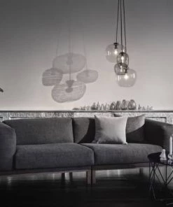 Promo ⭐ Bolia Suspensions Suspension Verre/métal Transparent D20cm ✨ -Luminaires Vintage Soldes suspension verre metal transparent d20cm 3