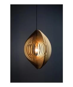 Remise ⭐ Vivabita Suspensions Suspension Vintage En Bois Brun 153 Cm 😀 -Luminaires Vintage Soldes suspension vintage en bois brun 153 cm 1